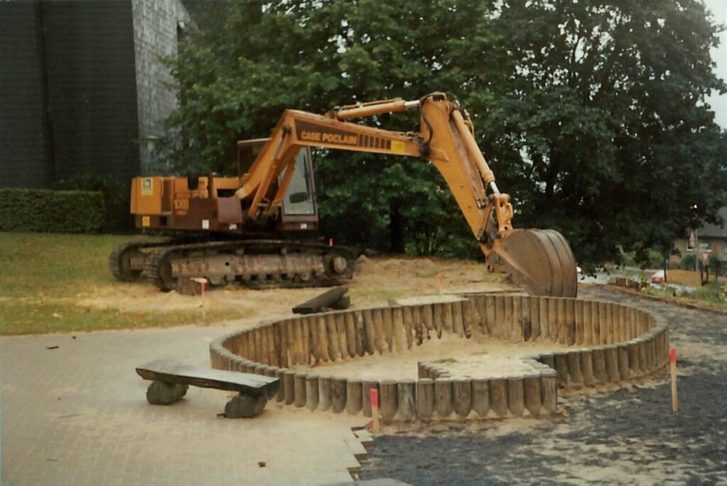 August 1994 - Der Bagger kommt