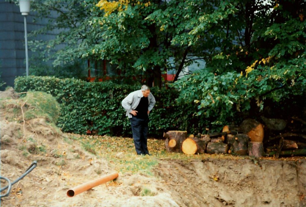 August 1994 - Der Bagger kommt (5)